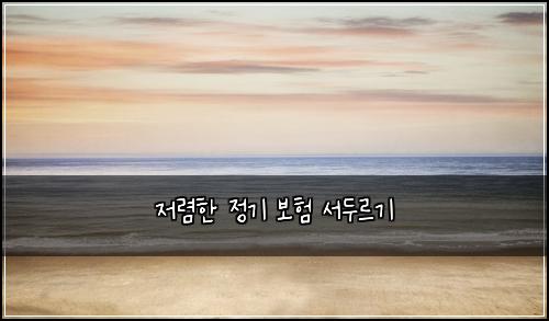 ์ ๋ ดํ ์ ๊ธฐ ๋ณดํ ์๋๋ฅด๊ธฐ