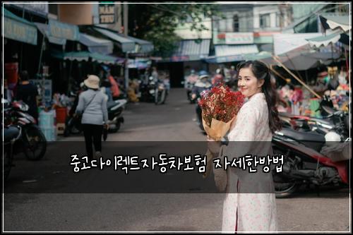 중고다이렉트자동차보험 자세한방법 