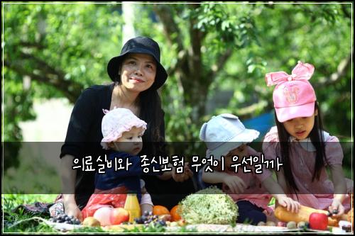 의료실비와 종신보험 무엇이 우선일까