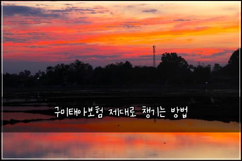 구미태아보험 제대로 챙기는 방법