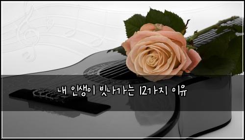 ๋ด ์ธ์์ด ๋น๋๊ฐ๋ 12๊ฐ์ง ์ด์