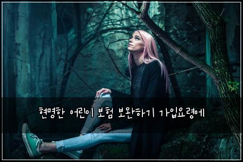 ํ๋ช
ํ ์ด๋ฆฐ์ด ๋ณดํ ๋ณด์ํ๊ธฐ ๊ฐ์
์๋ น์