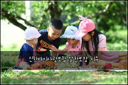 신한아이사랑보험 알찬보장  이유