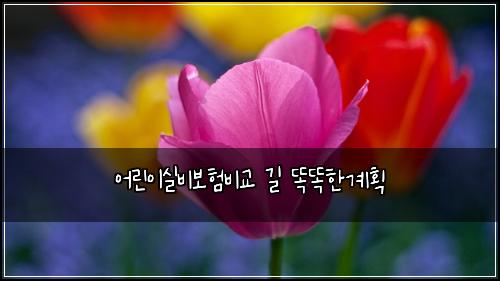 ์ด๋ฆฐ์ด์ค๋น๋ณดํ๋น๊ต ๊ธธ ๋๋ํ๊ณํ