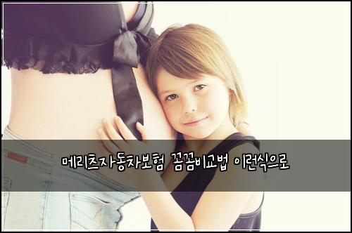 ๋ฉ๋ฆฌ์ธ ์๋์ฐจ๋ณดํ ๊ผผ๊ผผ๋น๊ต๋ฒ ์ด๋ฐ์์ผ๋ก