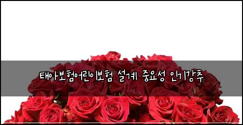 ํ์๋ณดํ์ด๋ฆฐ์ด๋ณดํ ์ค๊ณ ์ค์์ฑ ์ธ๊ธฐ๊ฐ์ถ