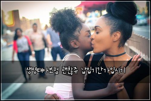 생명태아보험 괜찮쥬  납입기간가입시기