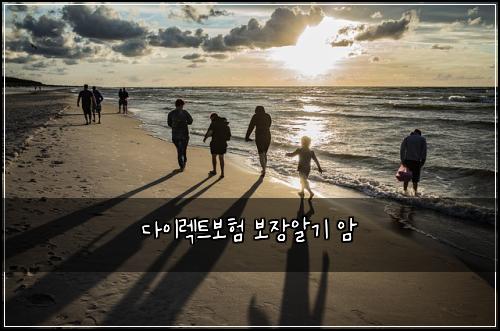 다이렉트보험 보장알기  암