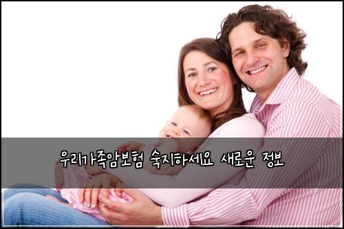 우리가족암보험 숙지하세요  새로운 정보