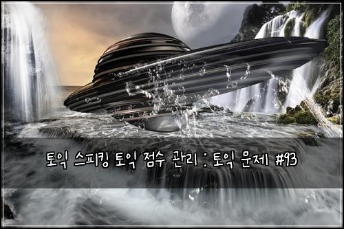 토익 스피킹 토익 점수 관리 : 토익 문제 #93