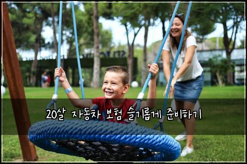 20살 자동차 보험 슬기롭게 준비하기