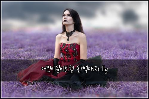 어린이실비보험 완벽대처  lig