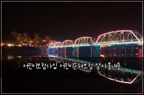 어린이보험가입 어린이손해보험 알아볼내용