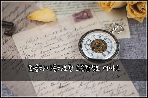 ํ๋ฌผ์ฐจ์๋์ฐจ๋ณดํ ์์คํ์ ๋ณด ๋์ธ๊ณ
