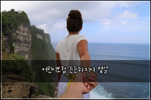어린이보험 든든하지여  몇살