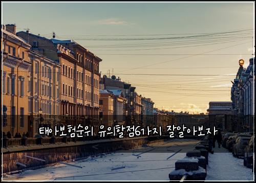 태아보험순위 유의할점6가지 잘알아보자
