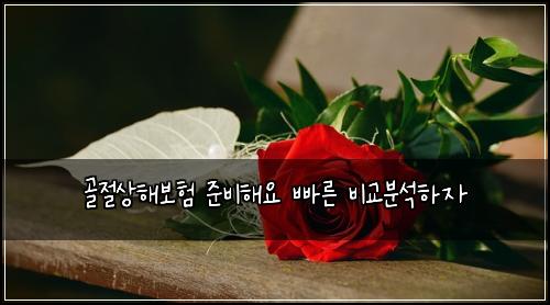 ๊ณจ์ ์ํด๋ณดํ ์ค๋นํด์ ๋น ๋ฅธ ๋น๊ต๋ถ์ํ์