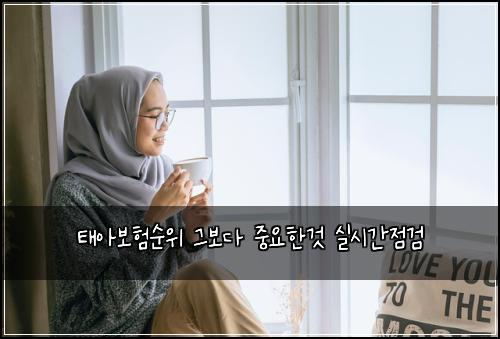 태아보험순위 그보다 중요한것 실시간점검
