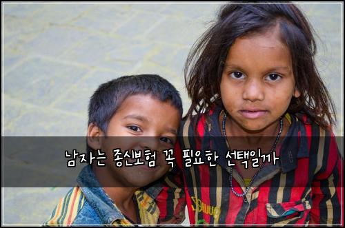 남자는 종신보험 꼭 필요한 선택일까