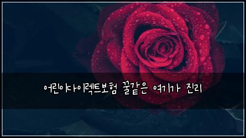 ์ด๋ฆฐ์ด๋ค์ด๋ ํธ๋ณดํ ๊ฟ๊ฐ์ ์ฌ๊ธฐ๊ฐ ์ง๋ฆฌ
