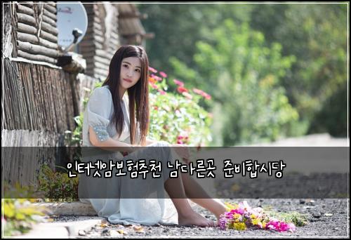 인터넷암보험추천 남다른곳 준비합시당