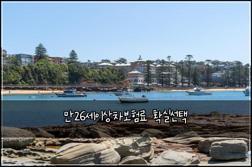 만26세이상차보험료 확실선택