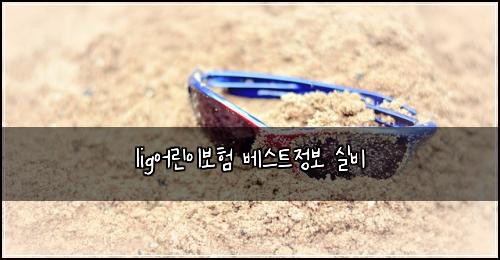 lig์ด๋ฆฐ์ด๋ณดํ ๋ฒ ์คํธ์ ๋ณด ์ค๋น