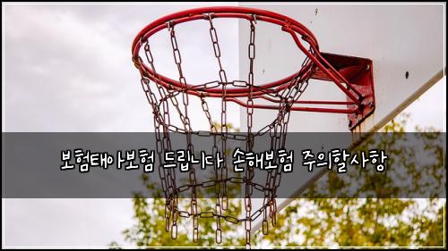 보험태아보험 드립니다 손해보험 주의할사항
