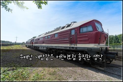 무배당 내맘같은 어린이보험 솔직한 생각