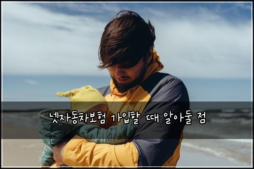 넷자동차보험 가입할 때 알아둘 점