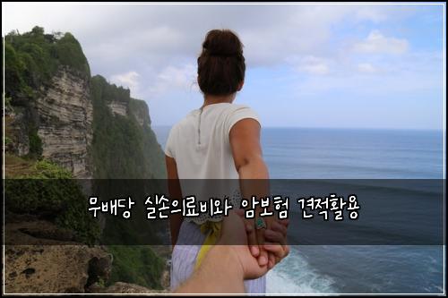 무배당 실손의료비와 암보험 견적활용 