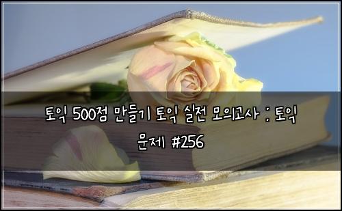 ํ ์ต 500์ ๋ง๋ค๊ธฐ ํ ์ต ์ค์ ๋ชจ์๊ณ ์ฌ : ํ ์ต ๋ฌธ์ #256