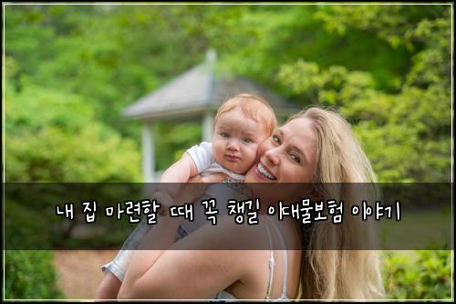 내 집 마련할 때 꼭 챙길 이대물보험 이야기