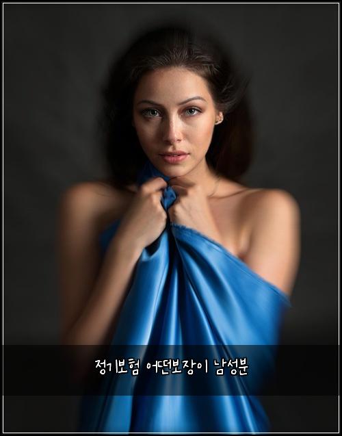 정기보험 어떤보장이  남성분