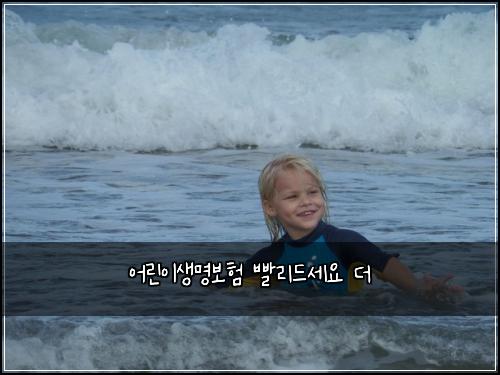 어린이생명보험 빨리드세요  더