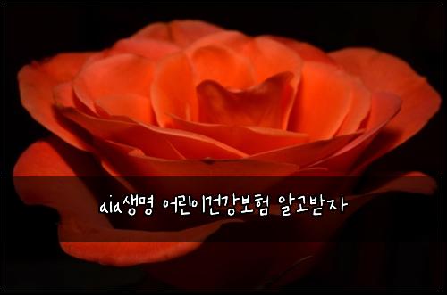 aia생명 어린이건강보험 알고받자 