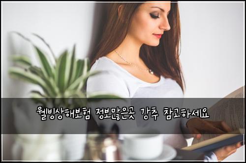 웰빙상해보험 정보많은곳  강추 참고하세요