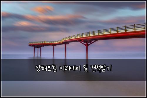 상해보험 미래대비  및 견적받기