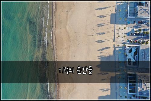 기적의 순간들