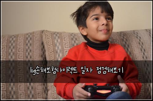lig손해보험다이렉트 일자 점검해보기